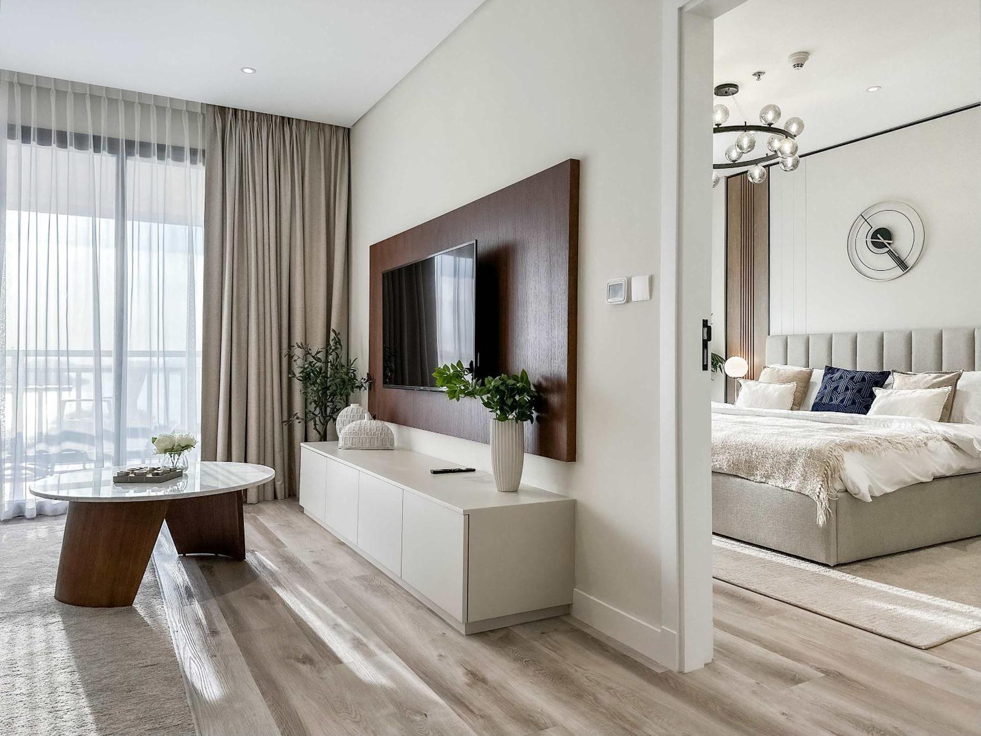 Fabulous 1 Bedroom Apartment At 5 Star Resort Dubaj Kültér fotó